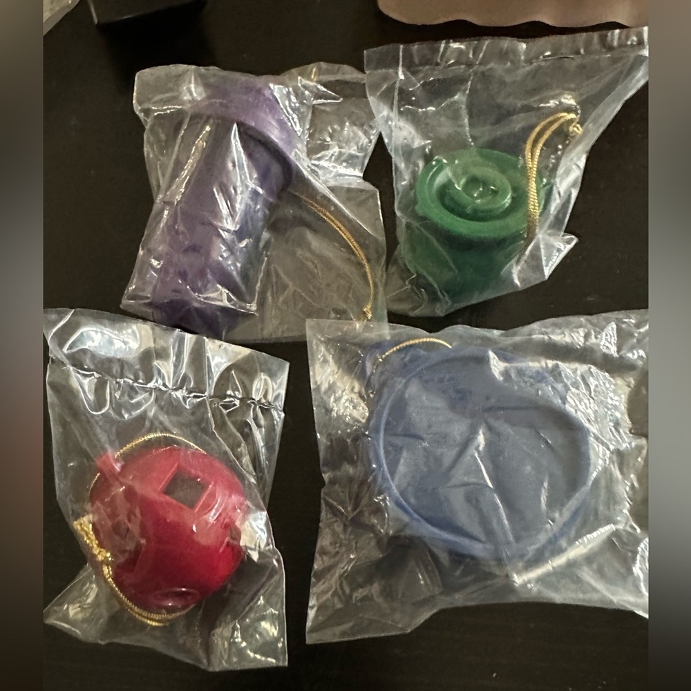 Tupperware rare Mini  Christmas Ornaments NEW